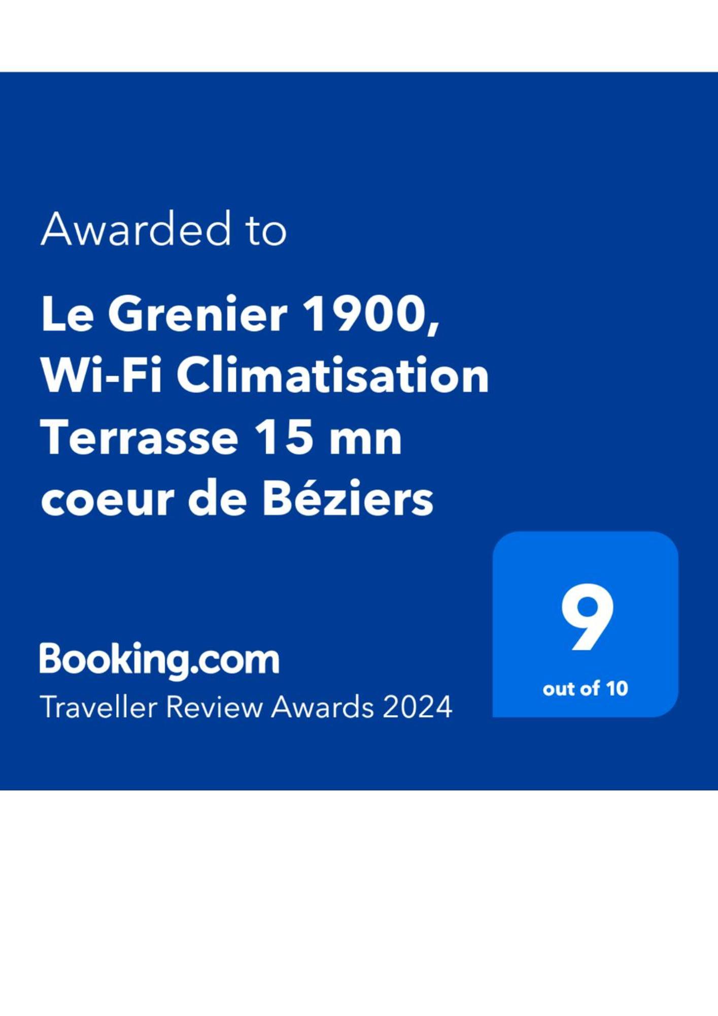 Le Grenier, Climatisation Terrasse Wi-Fi Netflix 15 Mn Coeur De Ville Béziers Exterior foto